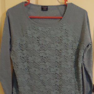 Faded Glory Long Sleeve Top  Size L